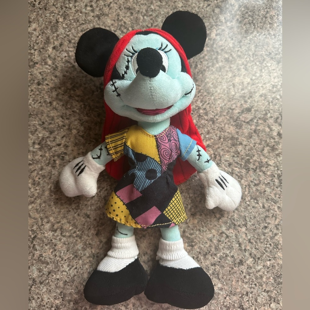 Disney nightmare before Christmas Minnie Mouse Sally plush